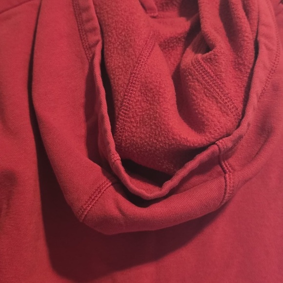 Adidas Kids Bold Red Hoodie - Picture 6 of 9